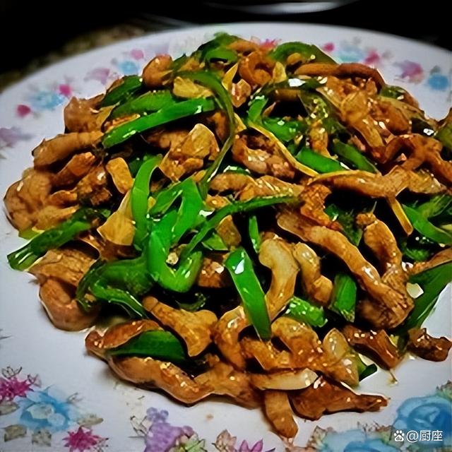 川菜青椒肉丝(川菜青椒肉丝图片)