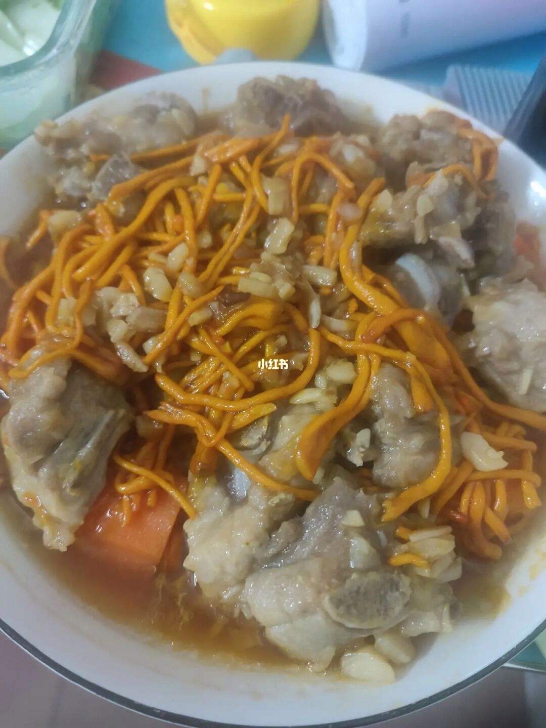 虫草花煲排骨的做法大全(虫草花煲排骨的做法大全图片)