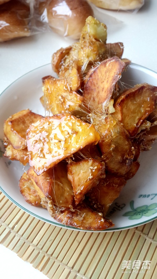 拔丝地瓜家常菜做法大全菜谱(拔丝地瓜家庭做法怎么做简单好吃)