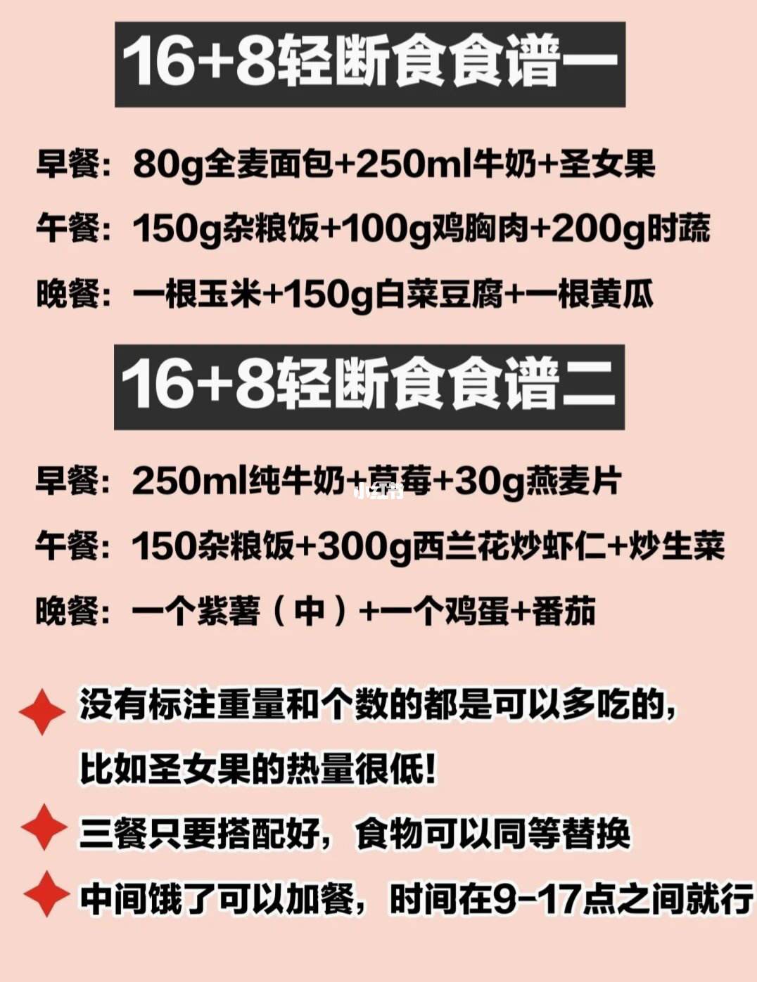 减肥期间食谱大全(减肥期间饮食食谱大全)