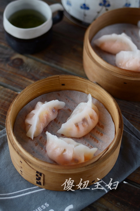 开口虾饺的做法大全(虾饺水开后蒸多久时间)